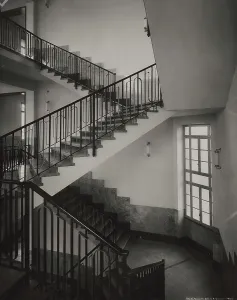 Staircase of a elementary school E. Tonoli in via Baggio, Milan