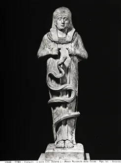 Ancient Rome Sculpture Prints: Statue of Atargatis from the Sciarra Collection