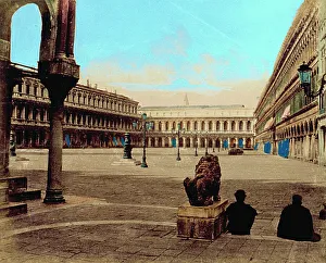 Renaissance Baroque Styles Periods Prints: St.Mark's Square in Venice