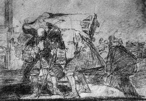 Prado Museum Art Prints: Strange devotion!. Drawing by Goya, in the Prado Museum in Madrid
