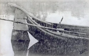 Small Boat Transportation Methods Prints: Study of ship's bow