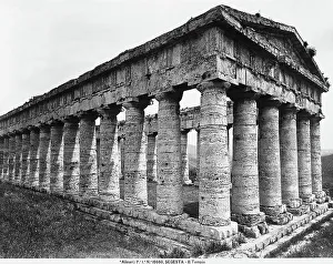 Temple Of Segesta Prints: The temple of Segesta