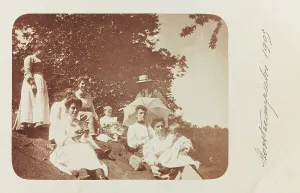 Trip to Montecompatri; postcard