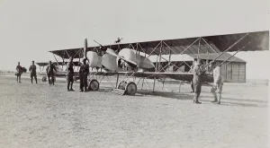 Twin-engine airplane