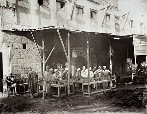 A typical arabic Caf in Cairo