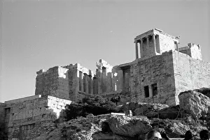 View of the Acropolis of Athens