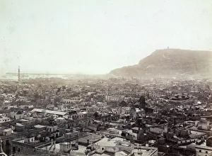 Barcelona Panorama Prints: View of Barcelona