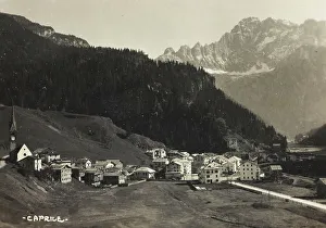 Christian Architecture In Italy Prints: View of Caprile