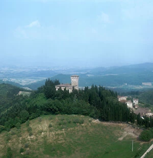Images Dated 18th December 2006: View of the Castello del Trebbio (middle of the fifteenth century), Mugello