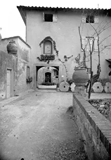 Farmhouse In Tuscany Prints: View of a farm