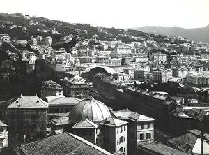 Italian Building Elements Prints: View of Genoa