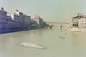 View of Ponte Vecchio in Florence