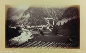 Christian Bell Tower Prints: View of Silenen