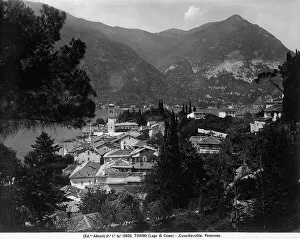Italian Architecture 1910s Prints: View of Torno on Lake Como