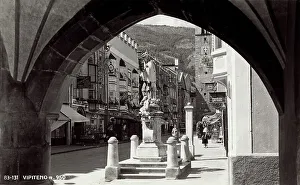 Building Elements Decoration Prints: View of Vipiteno