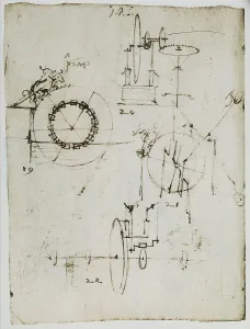 European Art First Millennium A.D Prints: Wheels and various mechanical devices