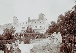 Traditional Moroccan Architecture Prints: Workers in Marocco