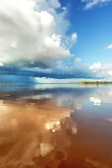 Brazil Print - Cloud Over Amazon River