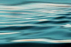 Blue Water Texture Prints: Closeup of water texture