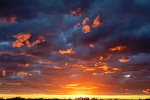Sunset Landscape Print