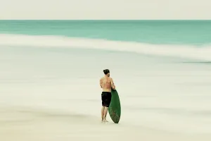 Surfer Beach Print