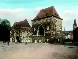 Aachen Ponttor Print, 1920s