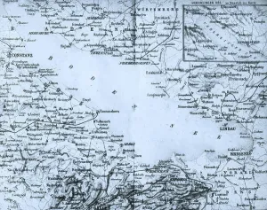Historical Maps Of Germany Prints: Bodensee