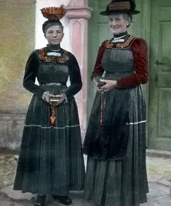 Bodensee Mutter und Tochter Print
