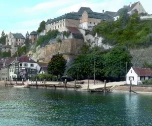Bodensee Print of Meersburg City View