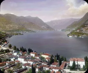 Lake Como Panorama Prints: Der Comer See