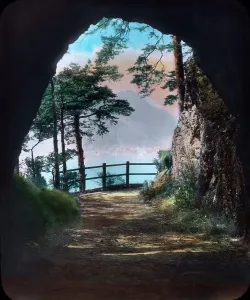 Print of Der Comer See Aussichtspunkt