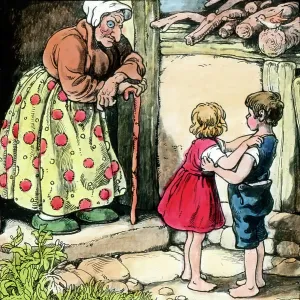 Hansel And Gretel Illustration Prints: Marchen Märchen
