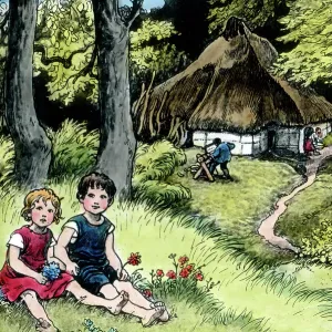 Hansel And Gretel Illustration Prints: Marchen Märchen