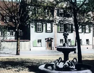 Thuringen Thüringen Das Haus Esplanade Print