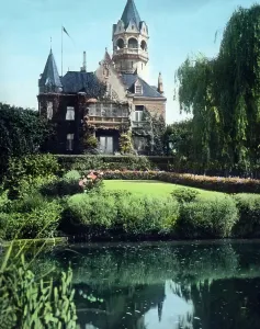 Thuringen Print: Botanic Garden Museum in Nordhausen, 1920s
