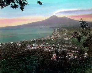 Mount Vesuvius Italy Prints: Vulkanismus