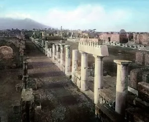 Roman Temple Ruins Prints: Vulkanismus