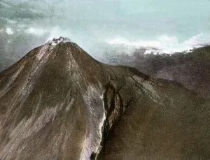 Java Island Landscape Prints: Vulkanismus
