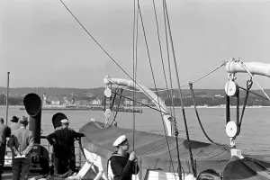 Ship at Sea Print, 1939