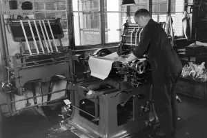 A Printer at Work: Industrial Print