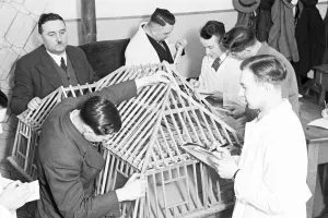 Dachdeckerschule Print, 1937