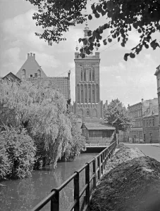 Danzig Print: St. Nicolas Church View