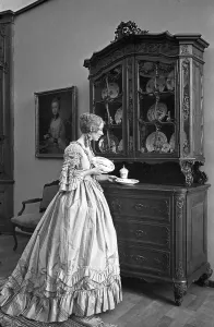 Rococo Fashion Print, Germany 1930s