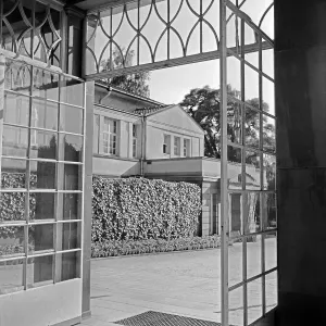Stuttgart Villa Berg Entrance Print, 1930s