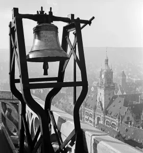 Stuttgart City Hall Print, 1930s