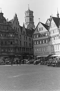 Cobblestone Streets In Germany Prints: Stuttgart