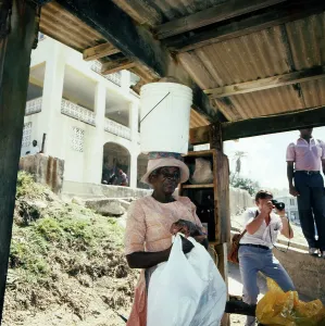 Barbados Morning Fish Market Print