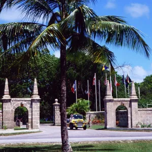 Barbados Strandbuggy Print, 1985