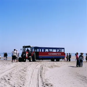 Dänemark Print, Skagen Beach Scene