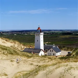 Lighthouse In North Jutland Prints: Dänemark